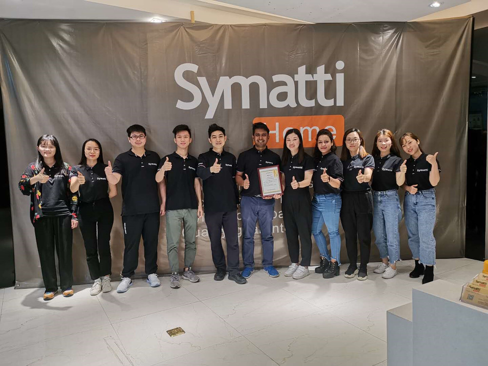 celebration for franchiser of bangladesh join symatti(no.