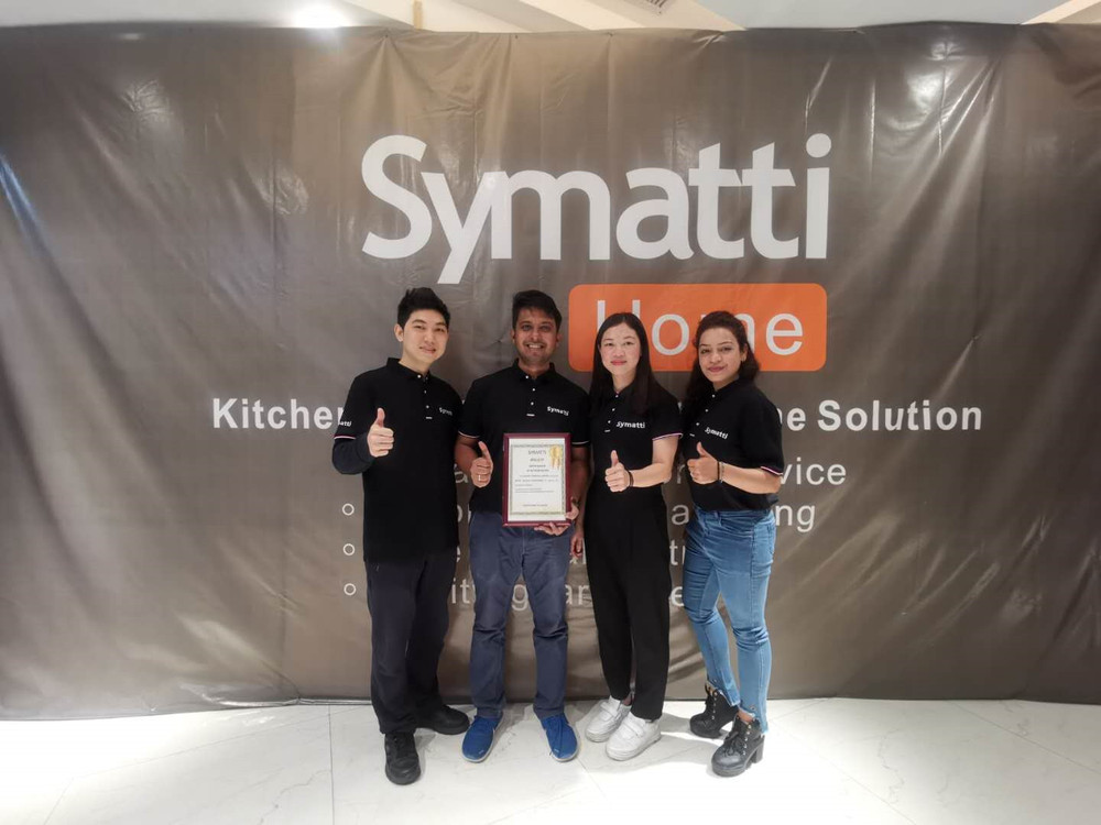 celebration for franchiser of bangladesh join symatti(no.